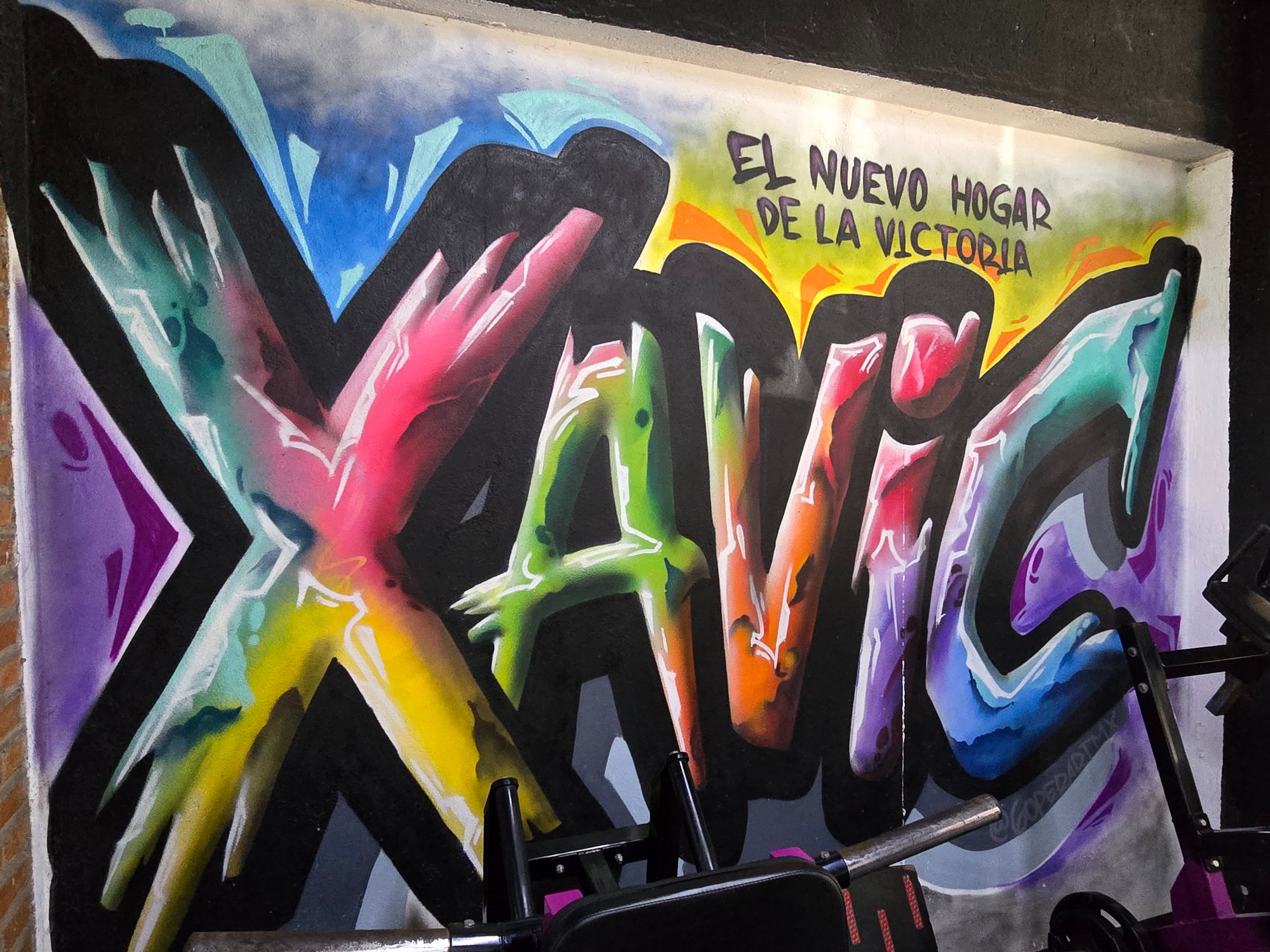 Mural El Nuevo Hogar de la Victoria por Goper Art